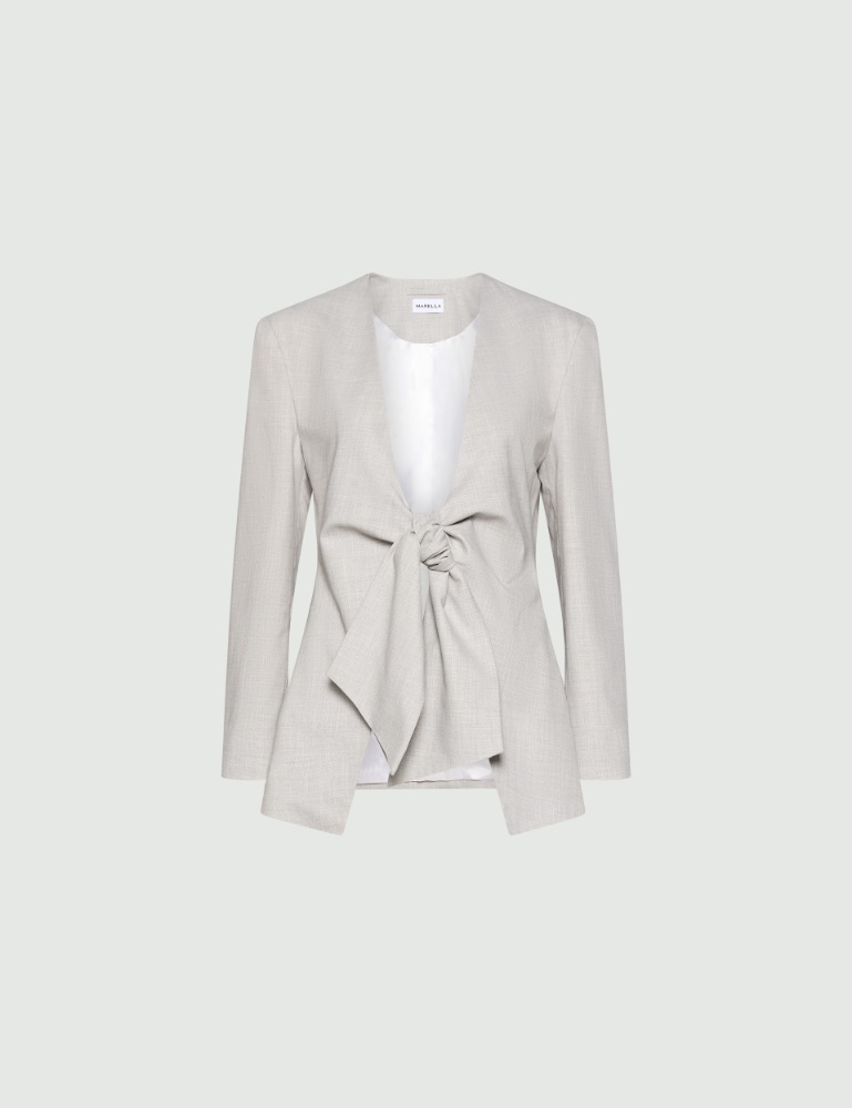 Knotted blazer - Marella