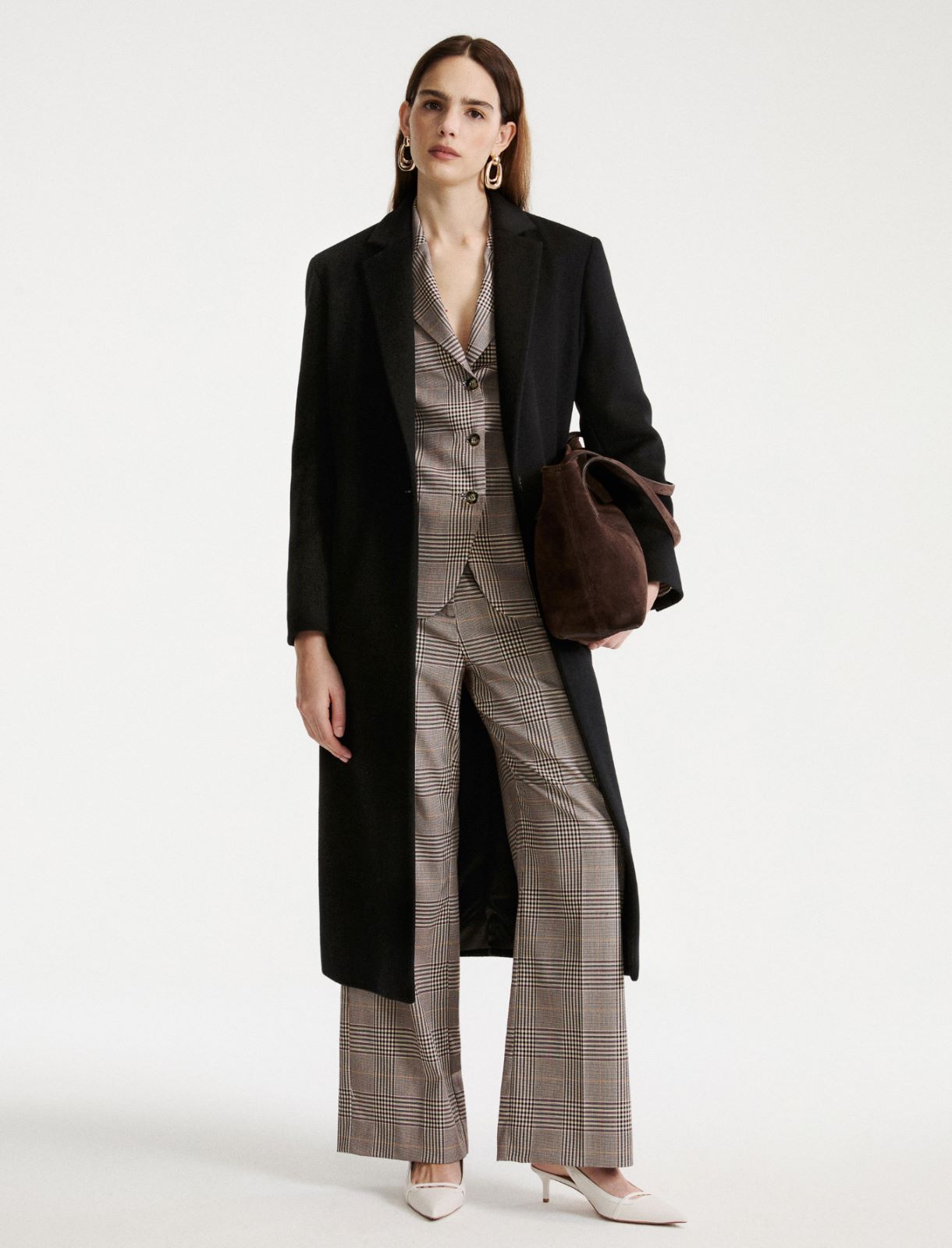 Glencheck-Blazer - SCHOKOLADE - Marella - 2