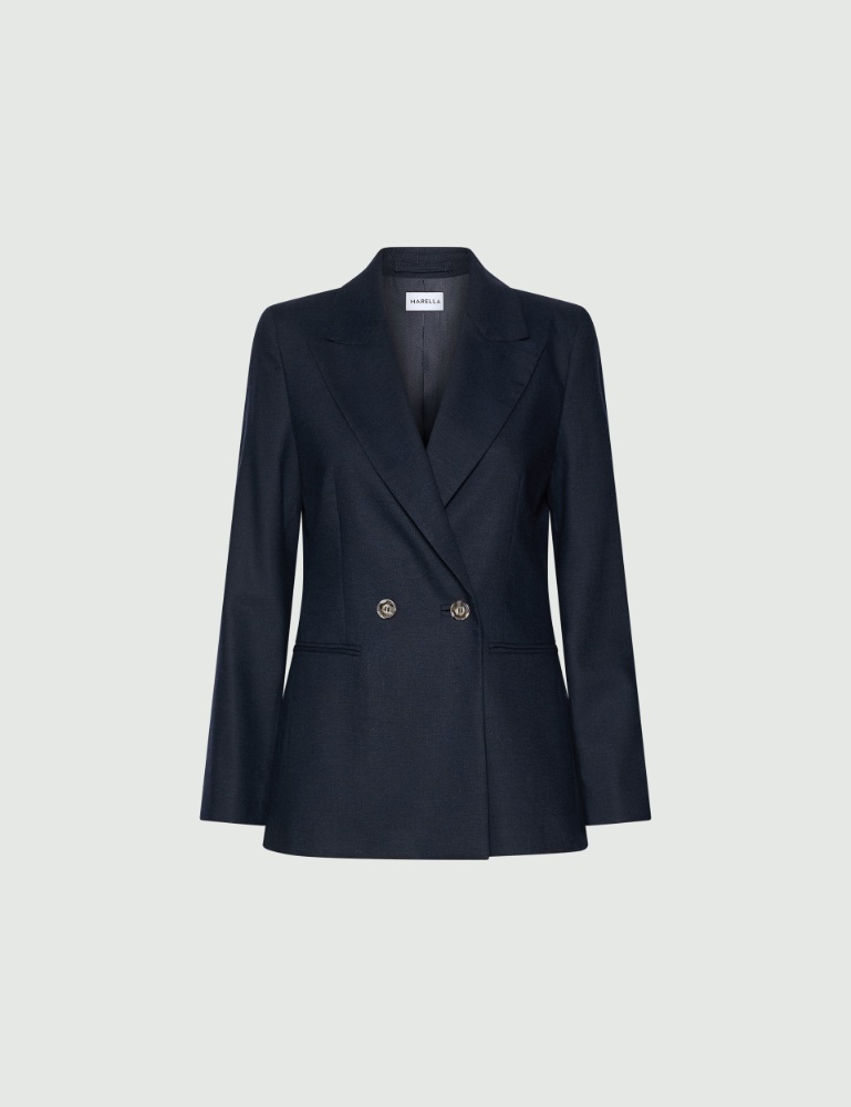 Comfort wool-blend jacket - Marella