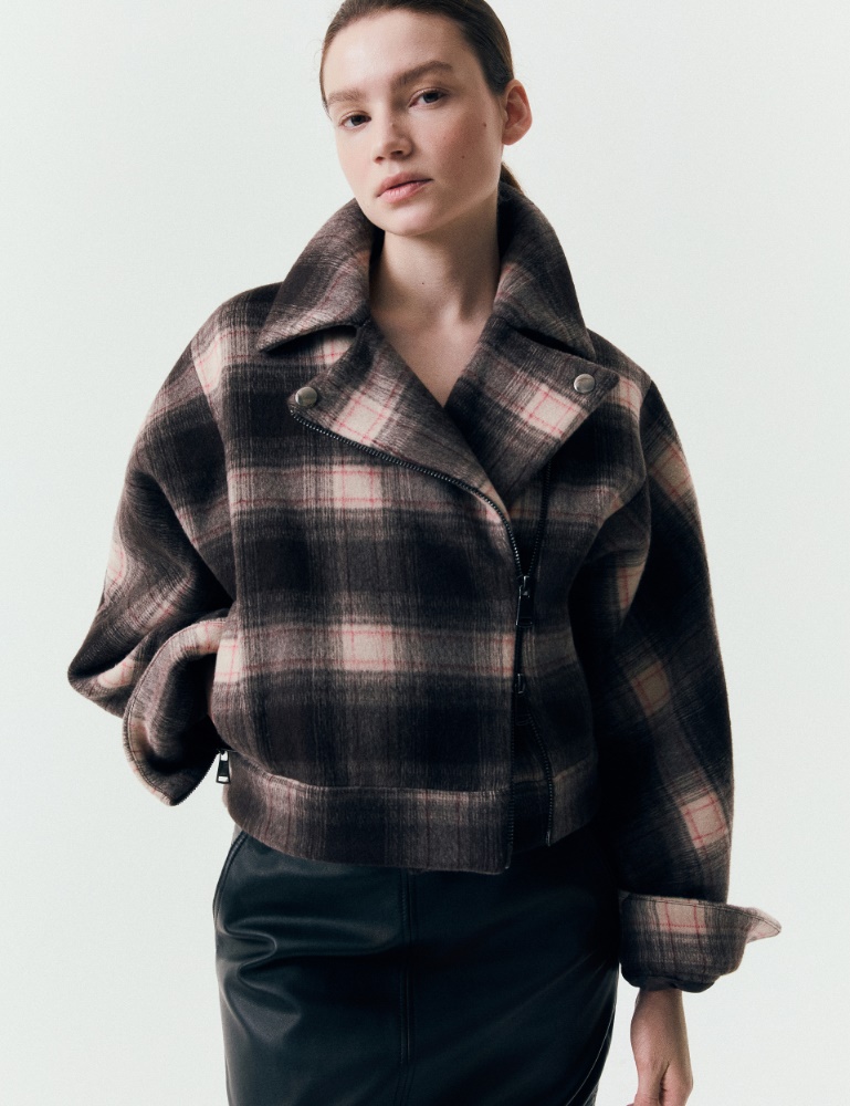 Wool biker jacket - Marella