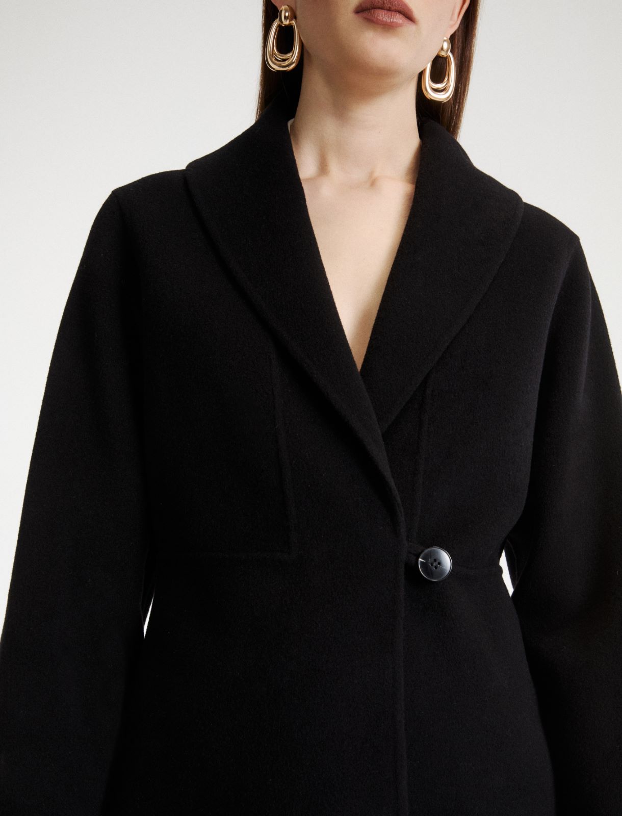Veste double en laine - NOIR - Marella - 5