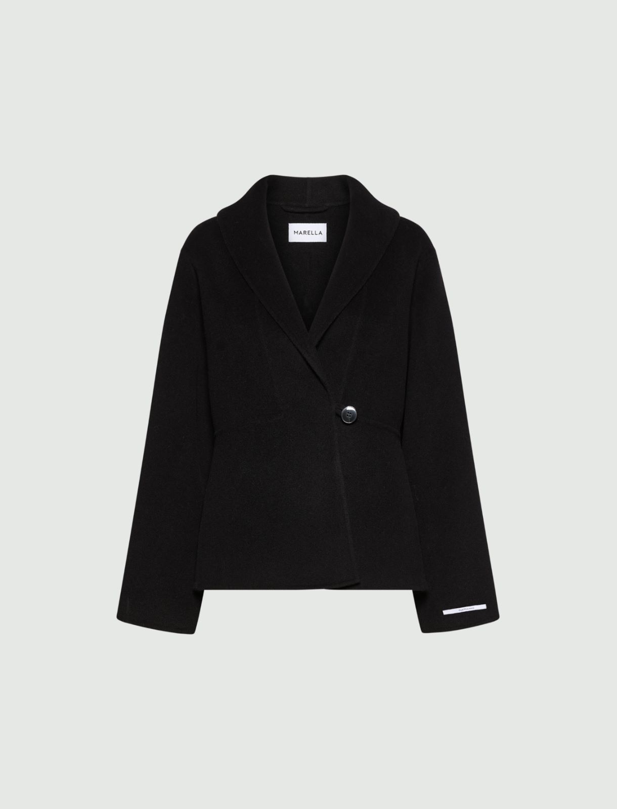 Veste double en laine - NOIR - Marella