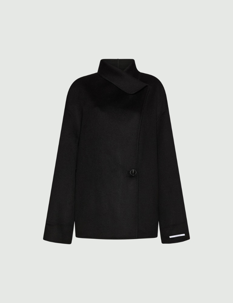 Double-faced wool-blend pea coat - Marella