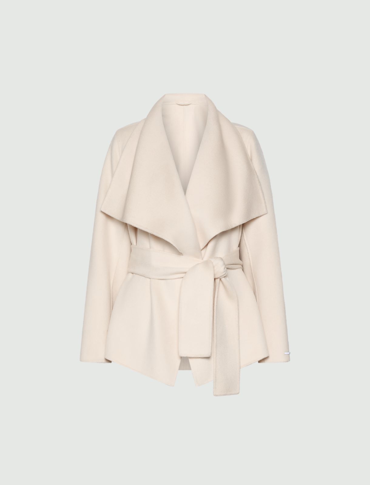 Weiche Jacke aus Doppelgewebe - WOLLWEIB - Marella