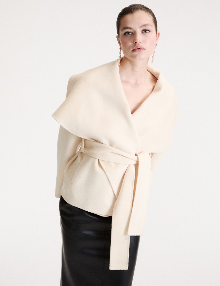 Weiche Jacke aus Doppelgewebe - Marella