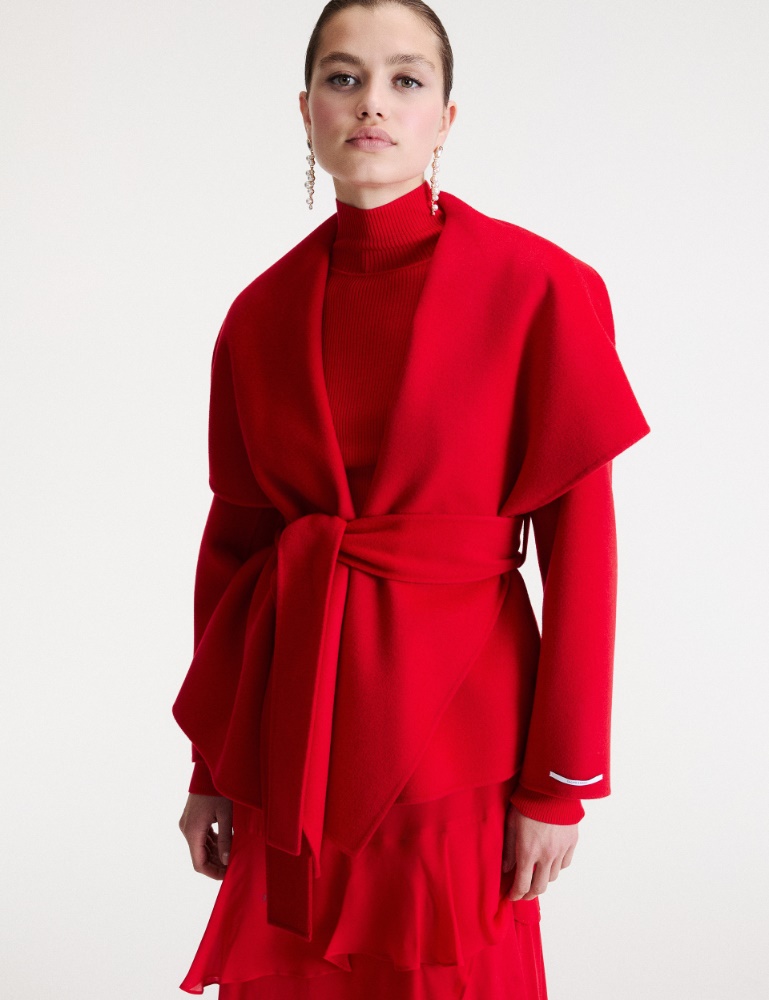 Weiche Jacke aus Doppelgewebe - Marella