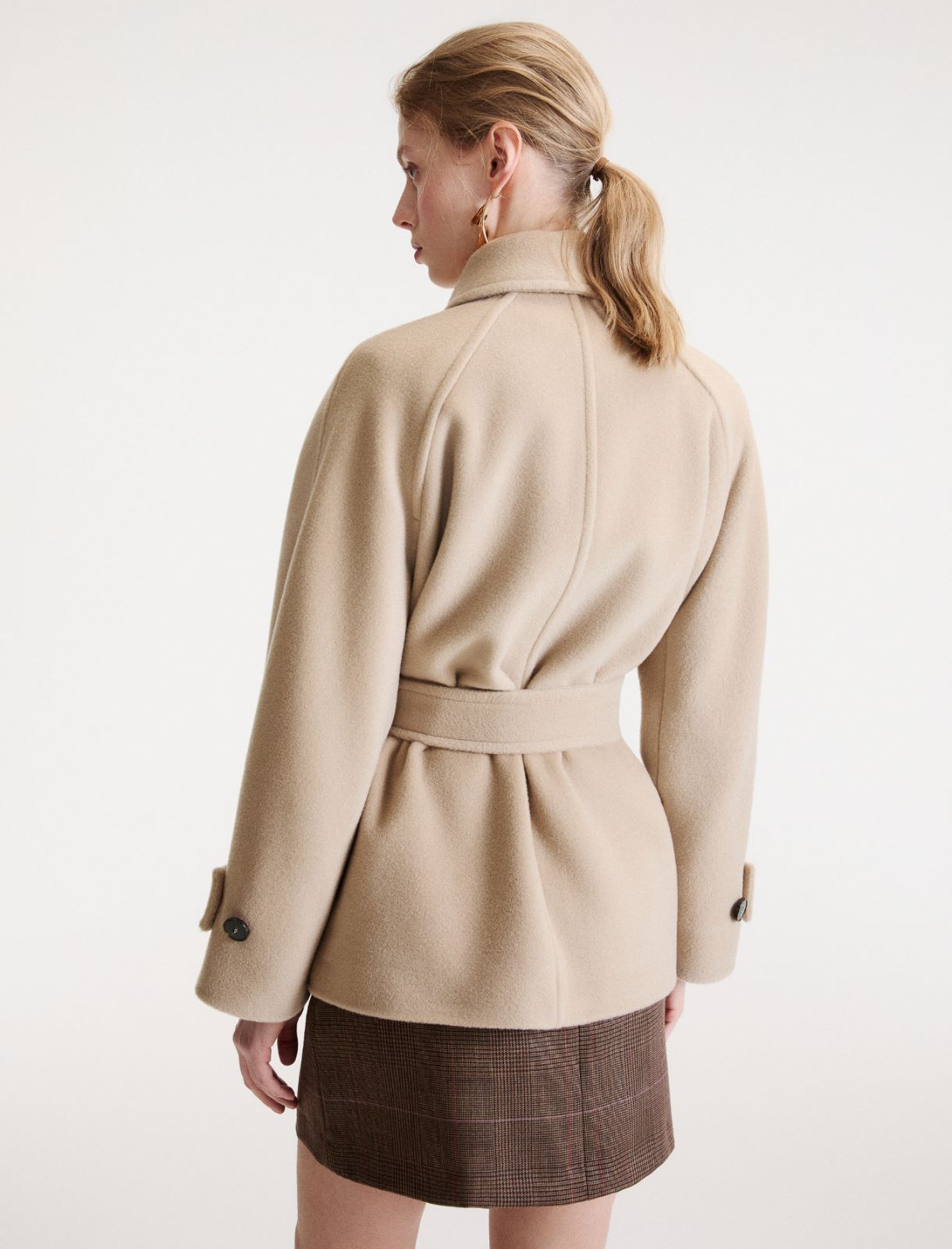 Beaver kimono jacket - OREGANO - Marella - 3