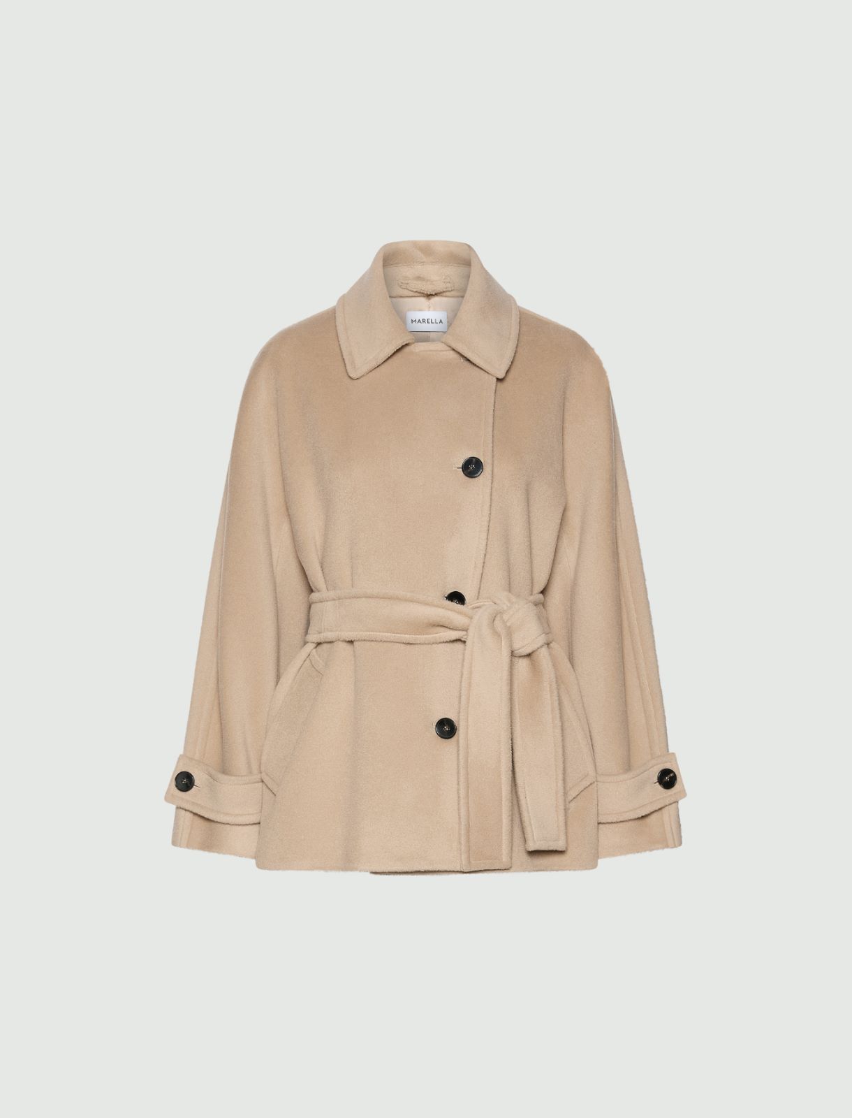 Beaver kimono jacket - OREGANO - Marella