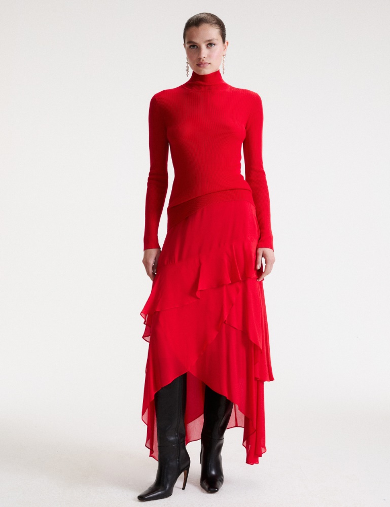 Long flounced skirt - Marella