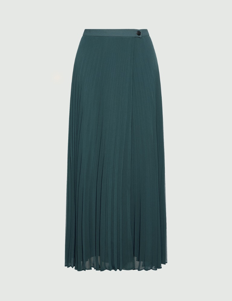 Pleated georgette skirt - Marella