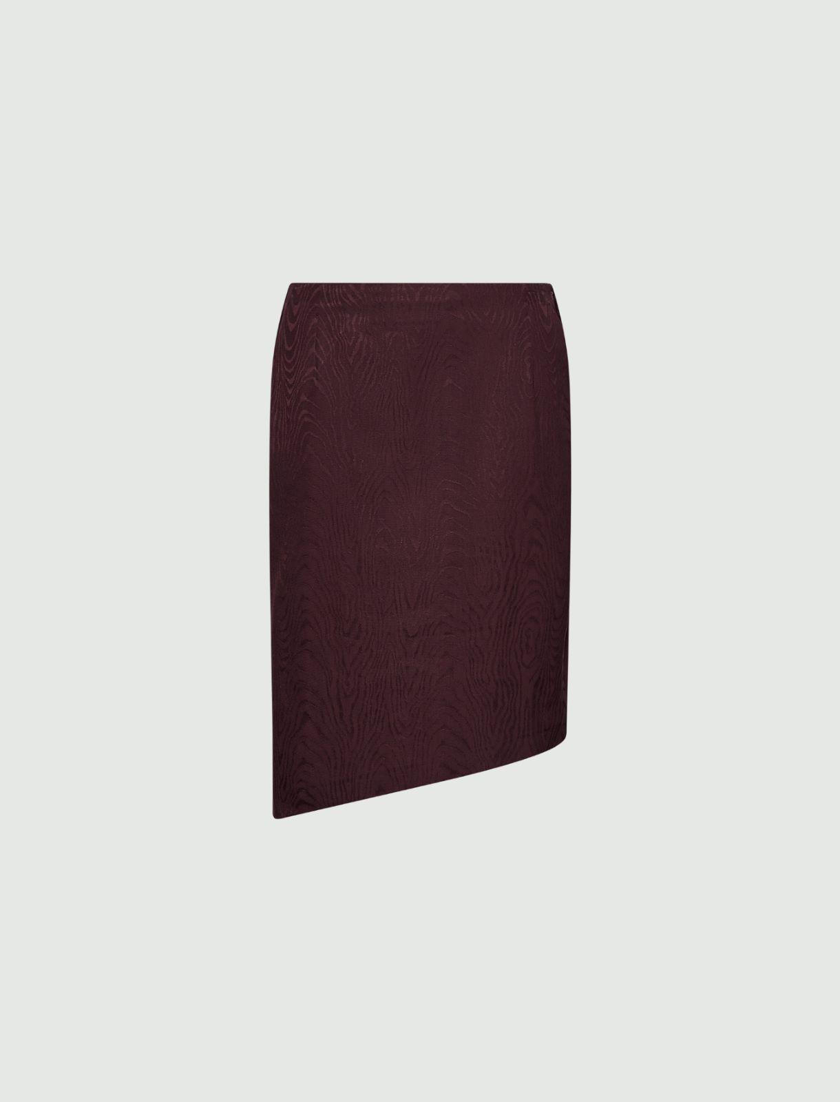 Asymmetric skirt - CHOCOLATE - Marella