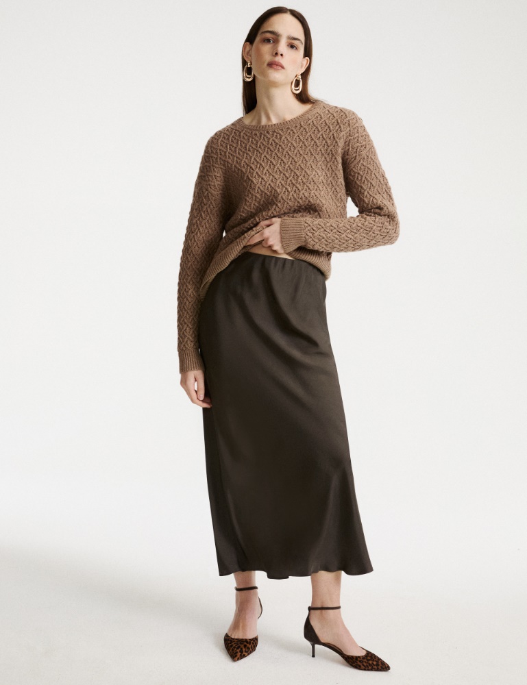 Twill pencil skirt - Marella