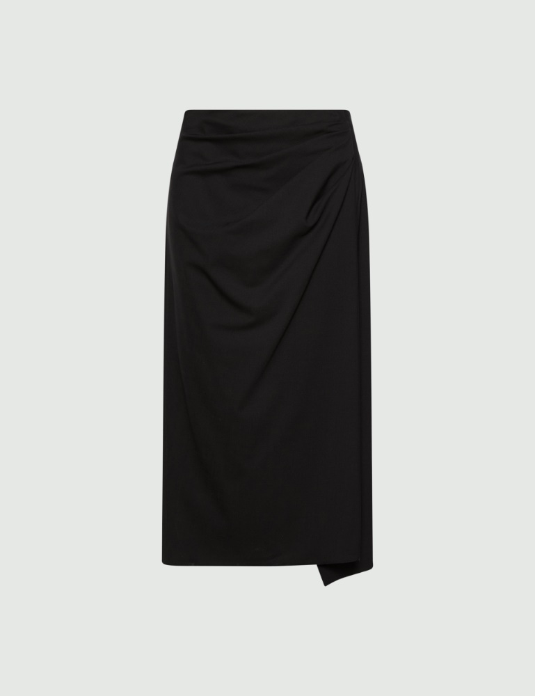 Stretch-wool pencil skirt - Marella