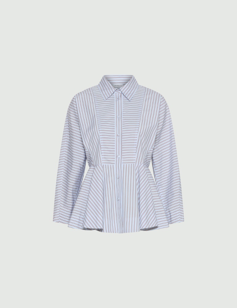 Poplin shirt with yoke - Marella