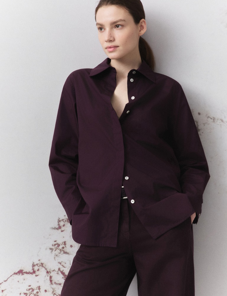 Pure cotton poplin shirt - Marella
