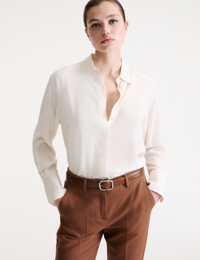 Washed silk shirt - Marella