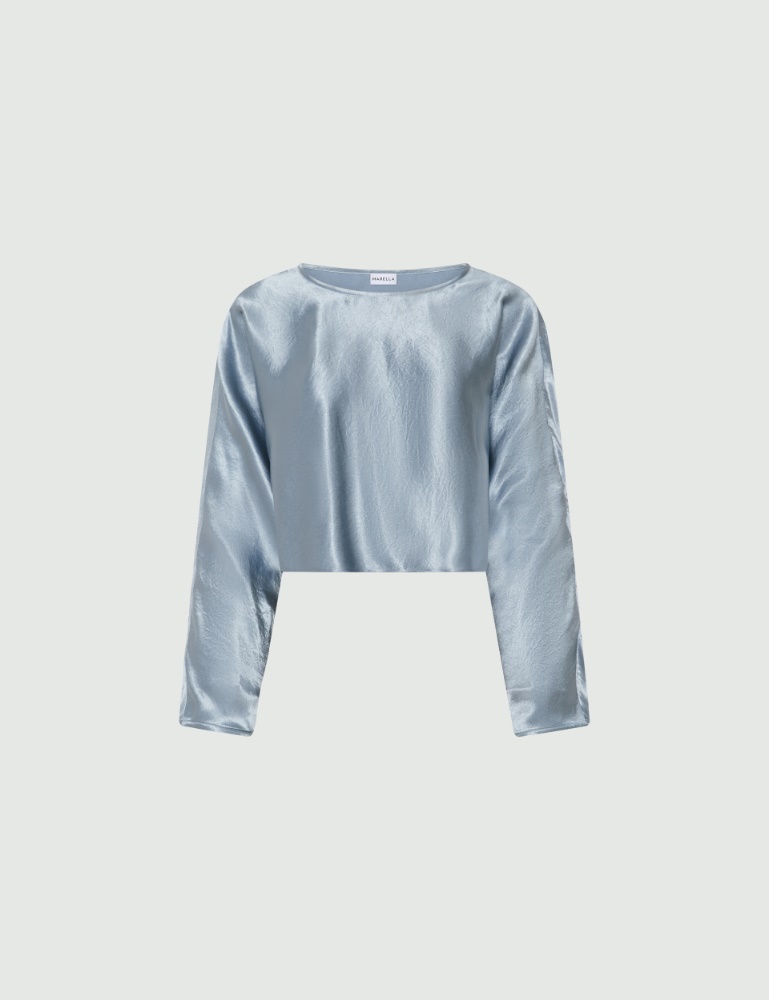 Lightweight satin blouse - Marella