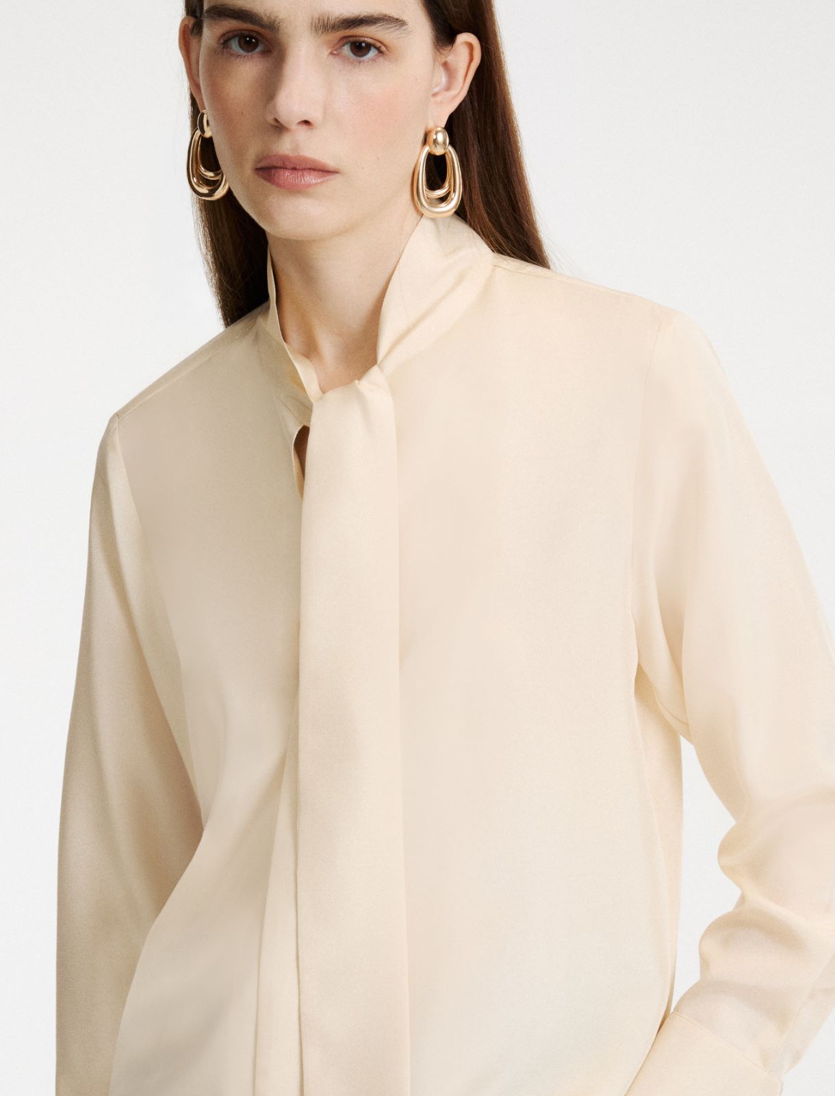 Camicia in seta habotai - PANNA - Marella - 5