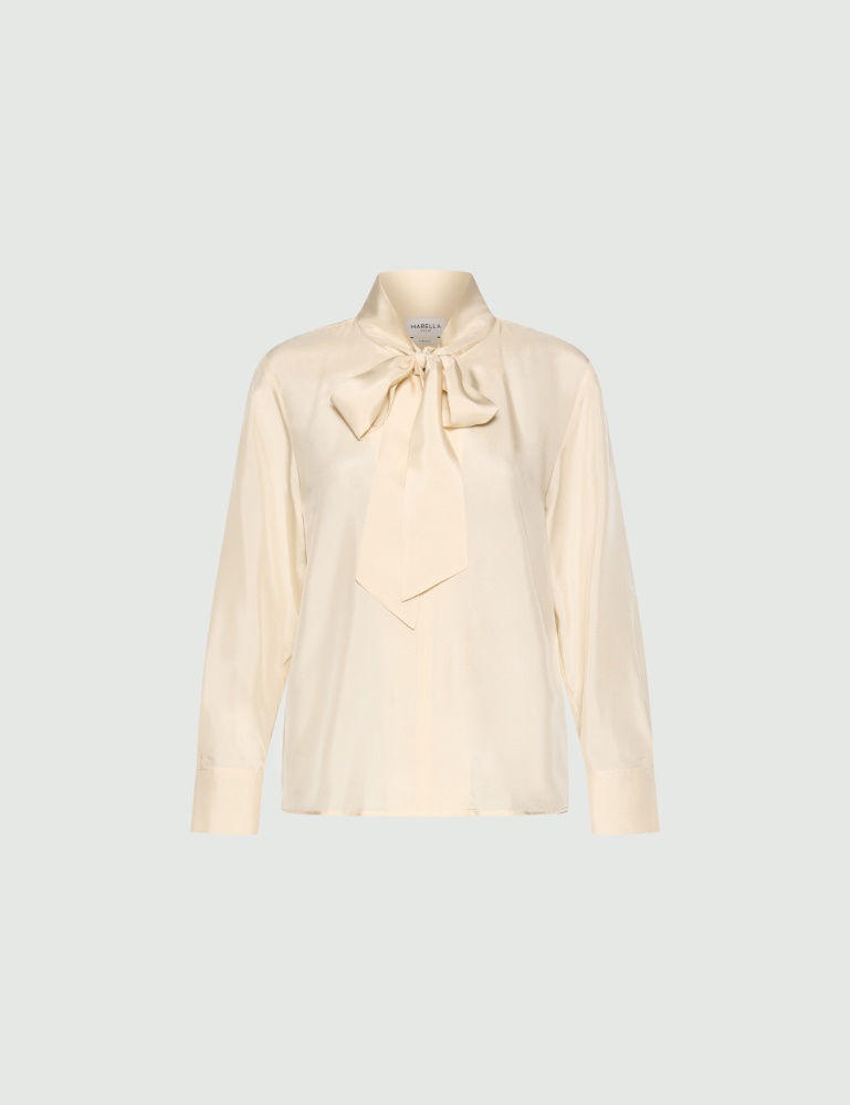 Camicia in seta habotai - Marella