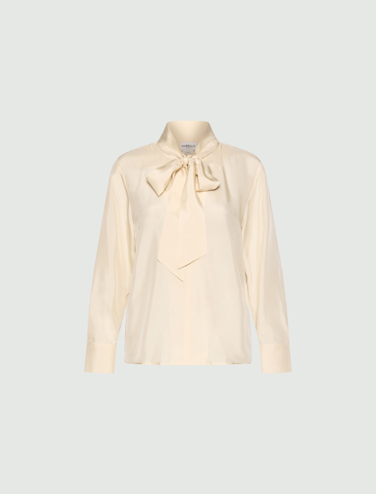 Camicia in seta habotai - PANNA - Marella
