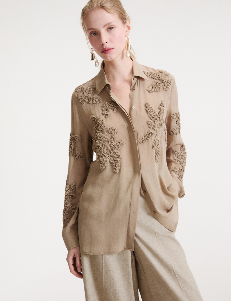 Long embroidered shirt - Marella