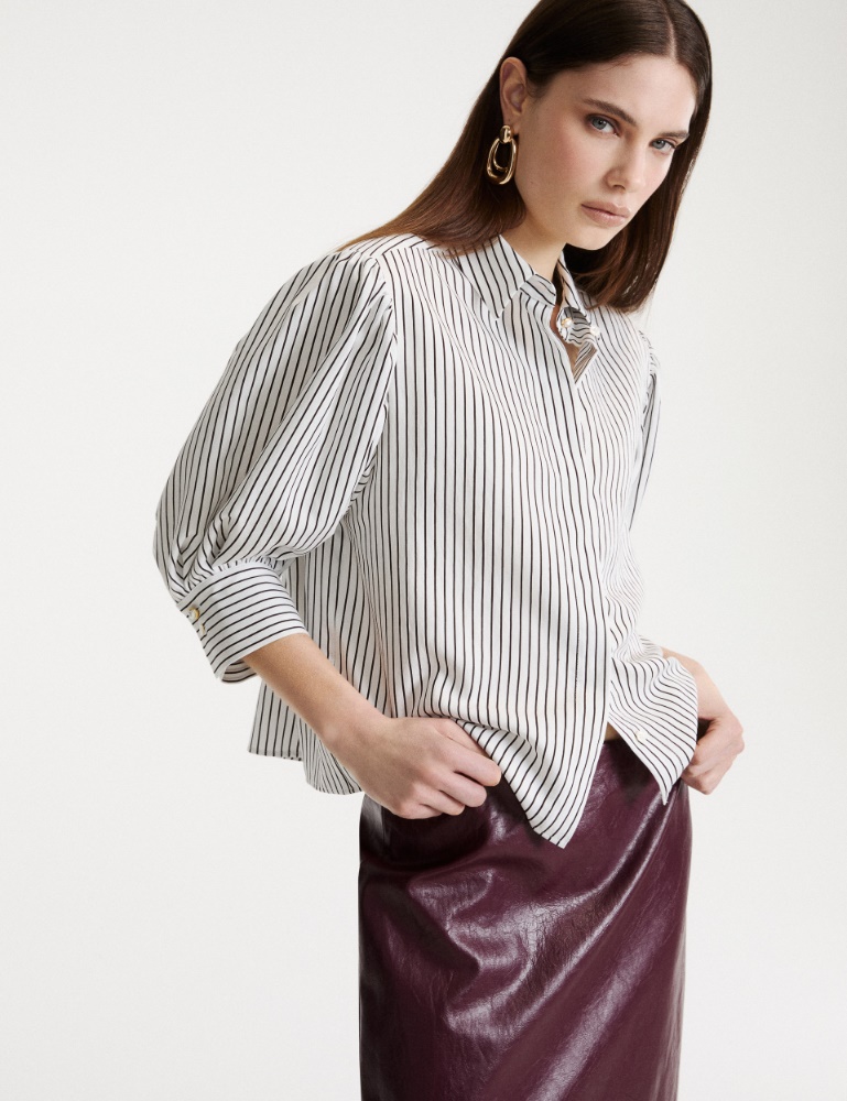 Kurzärmelige Hemdbluse - Marella