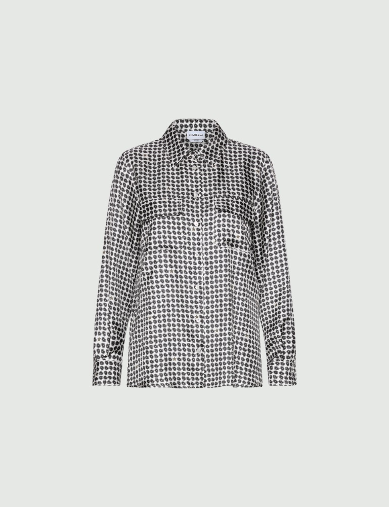 Printed silk shirt - Marella
