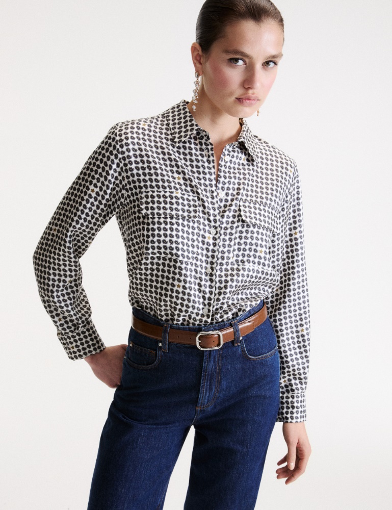 Printed silk shirt - Marella