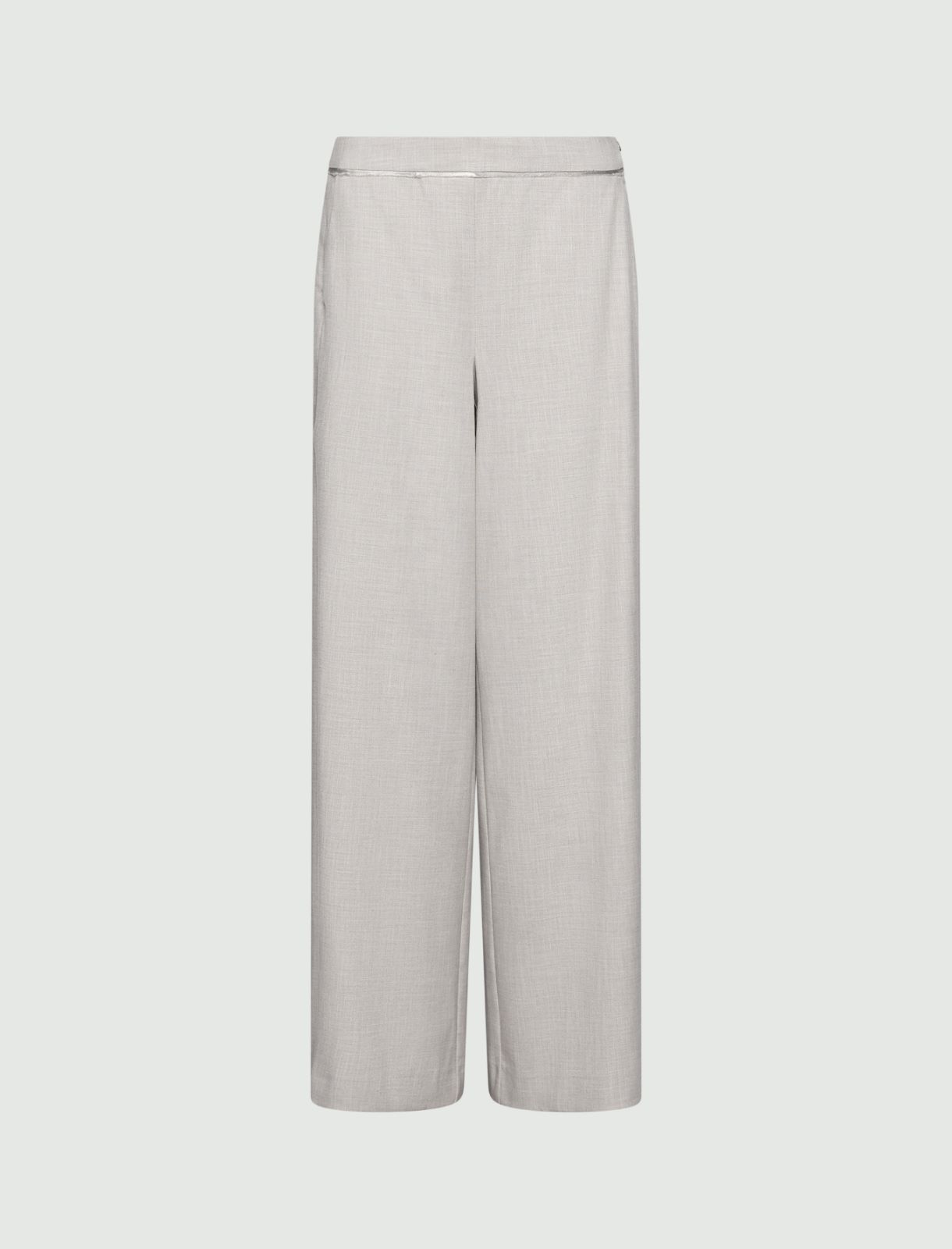 Wide-Leg-Hose - HELLGRAU - Marella