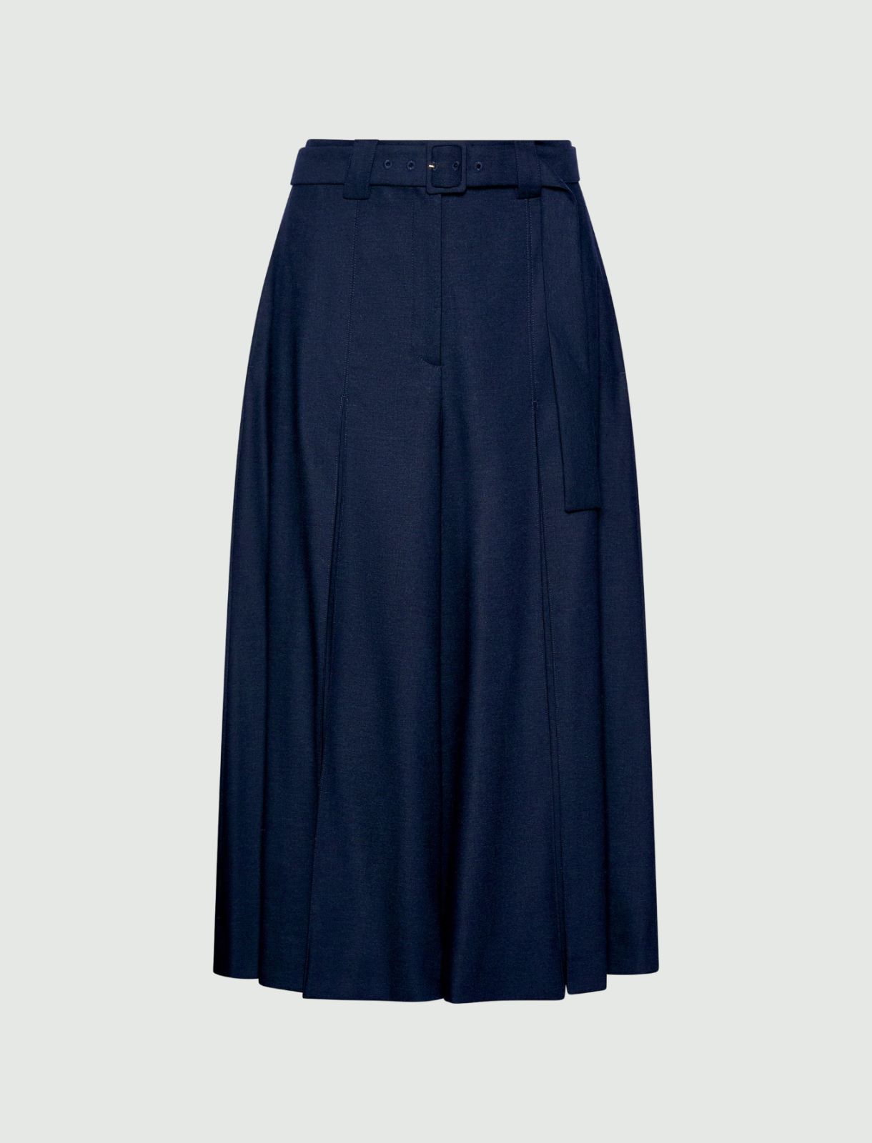 Pleated culottes - NAVY - Marella