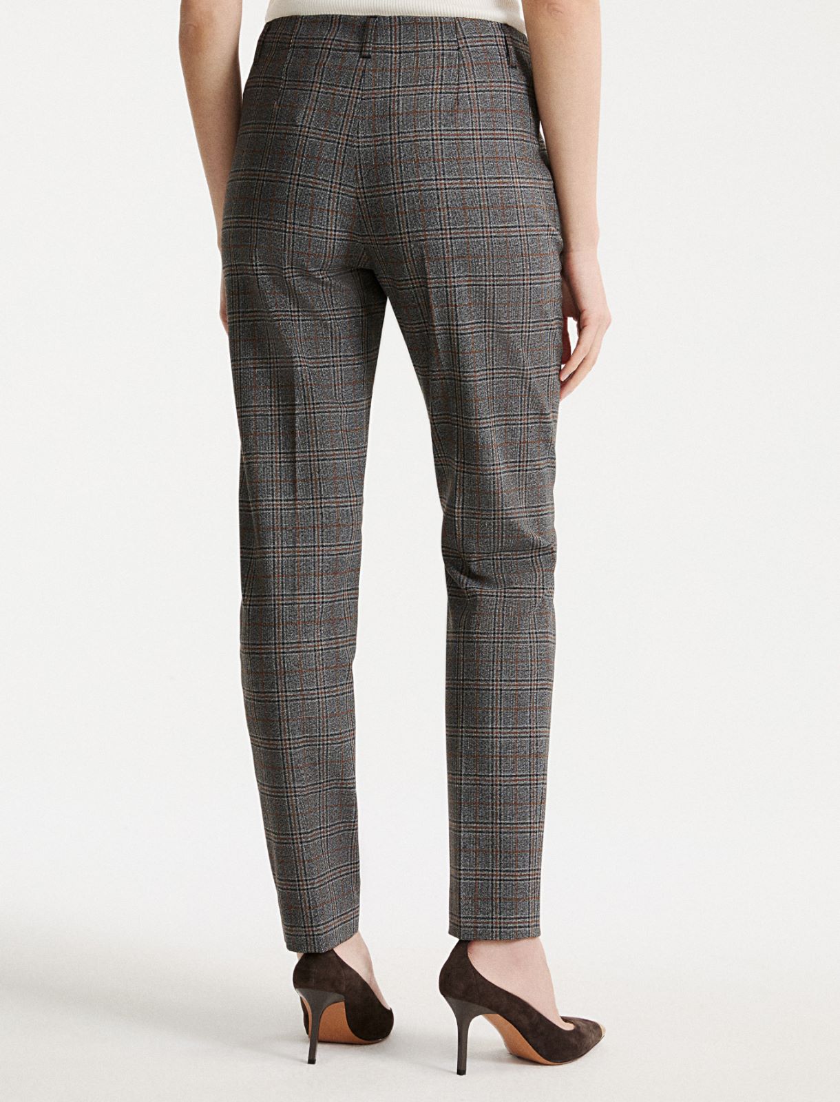 Schmale Stretch-Hose - GRAU - Marella - 3
