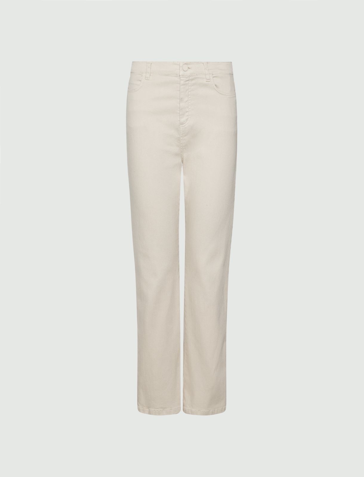 Pantalone 5 tasche new flare - TORTORA - Marella