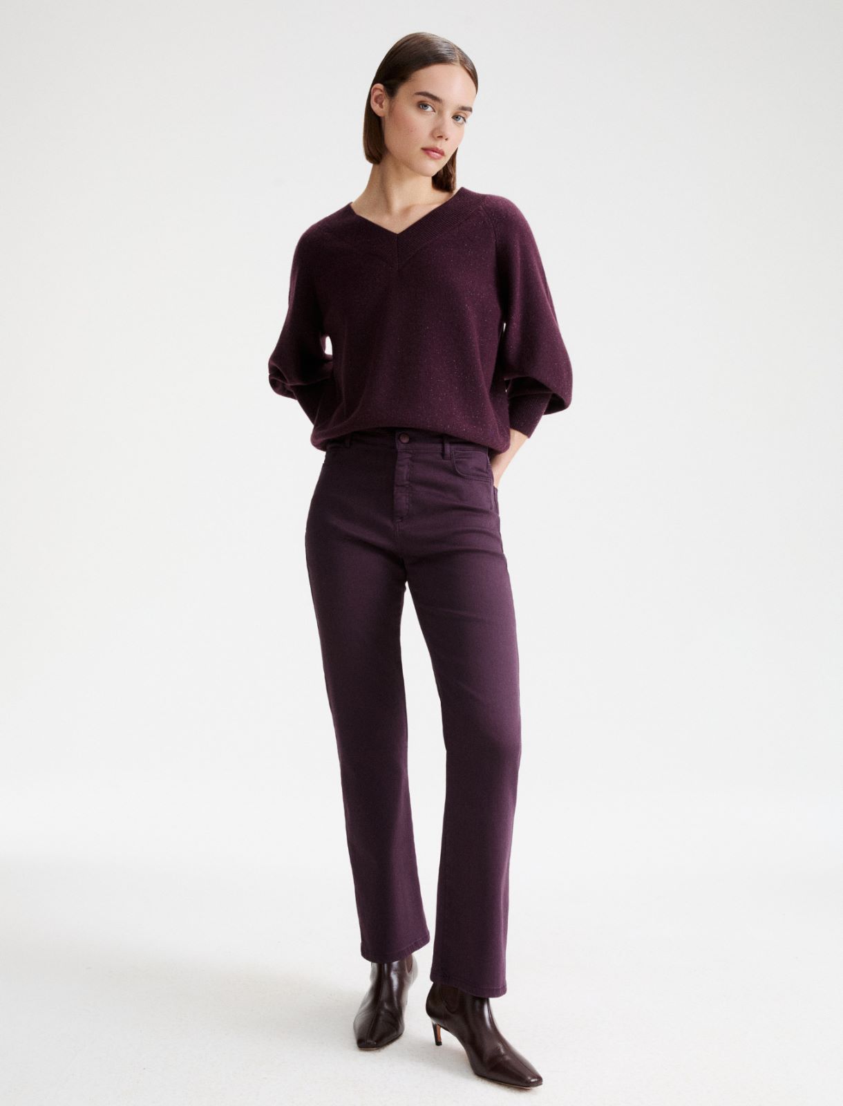 Pantalone 5 tasche new flare - MORA - Marella - 4