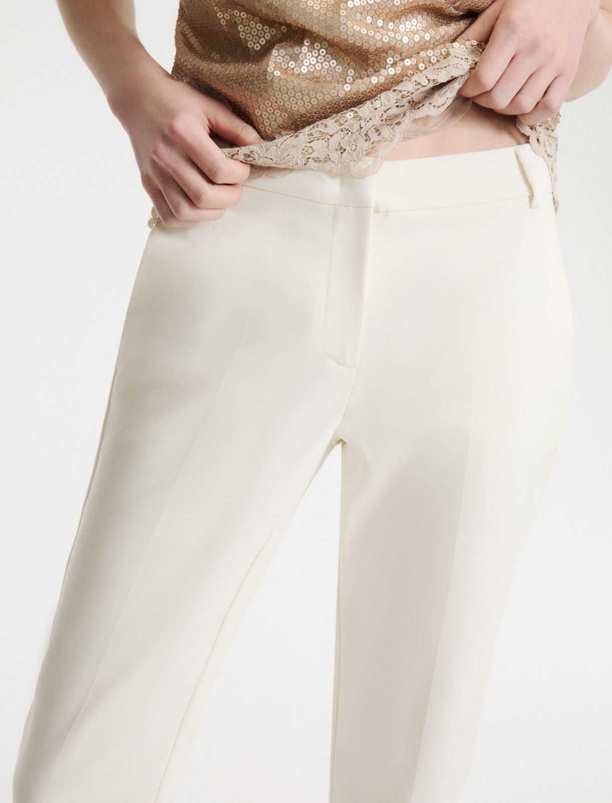 Stretch-Hose - WEISS - Marella - 5