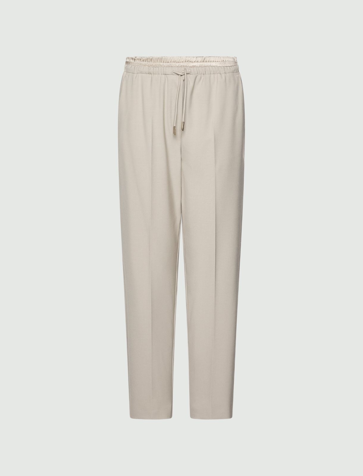 Stretch viscose-blend joggers - TURTLEDOVE - Marella