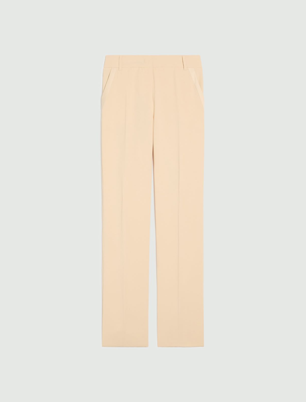 Pantalone dritto in envers satin - NUDO - Marella