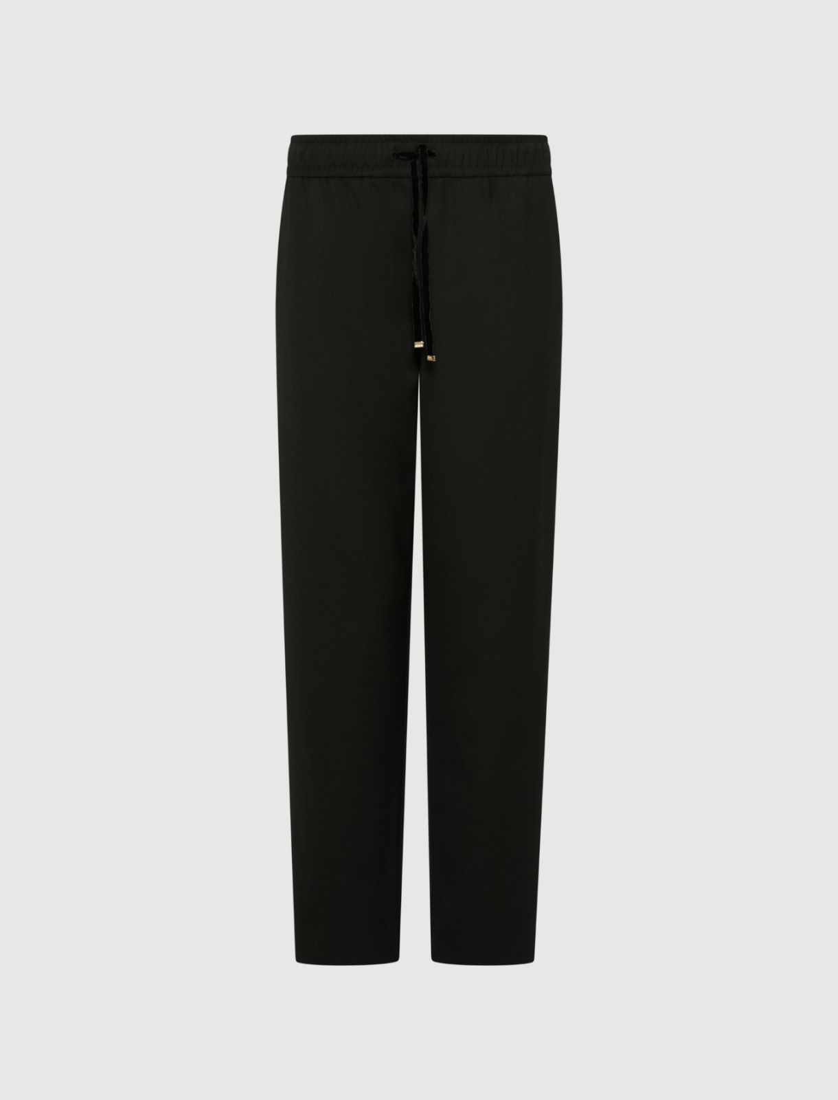 Pantalone con coulisse - NERO - Marella