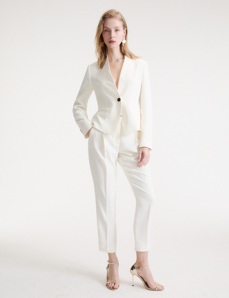 Pantalon chino en envers satin - Marella