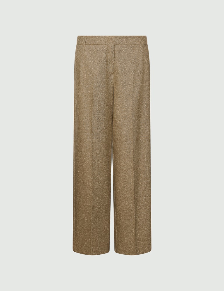 Wool and silk tweed trousers - Marella