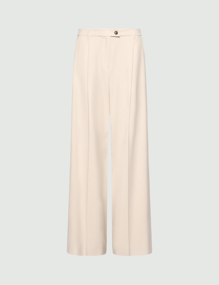 Straight-leg darted trousers - Marella