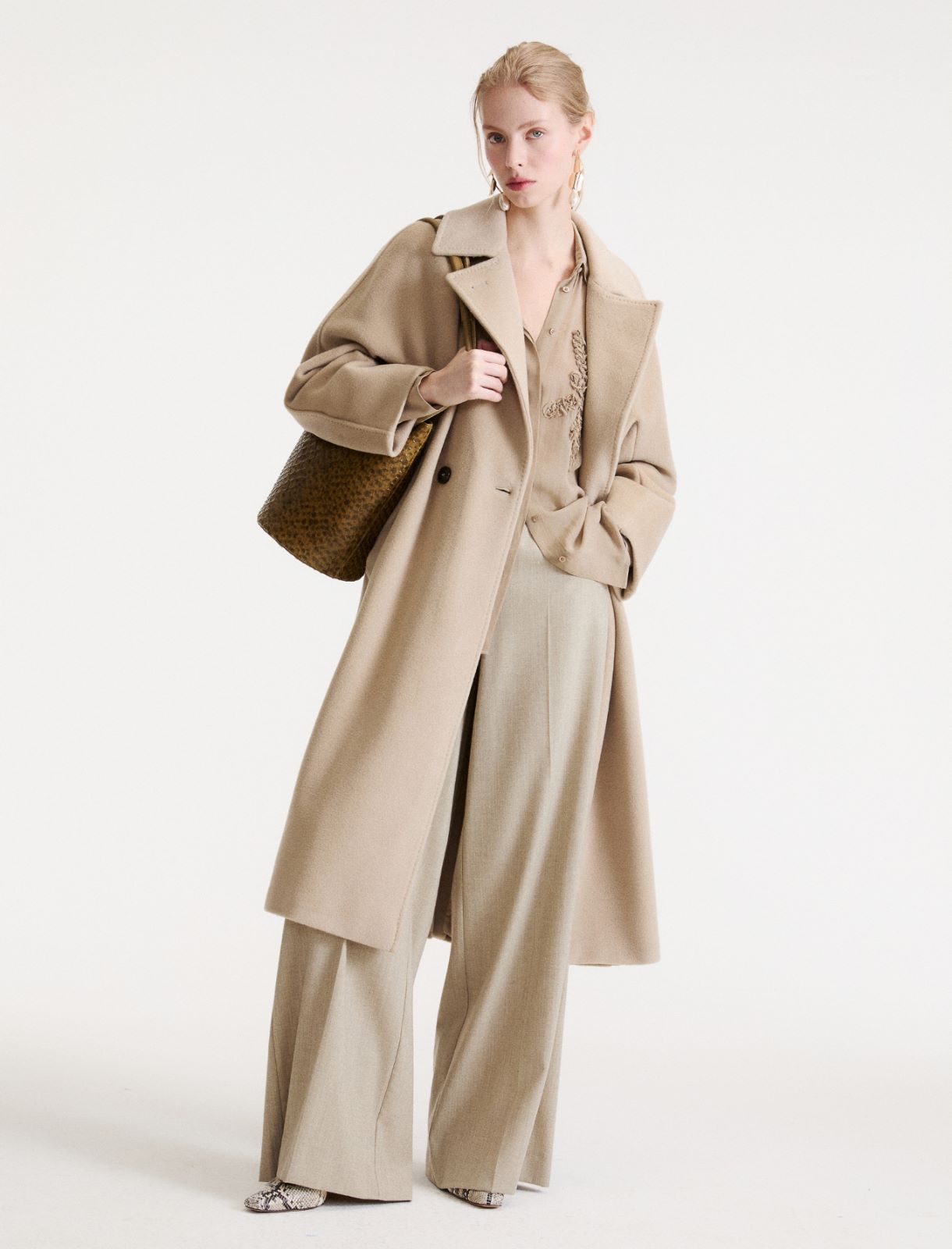 Comfortable wool trousers - OREGANO - Marella - 2