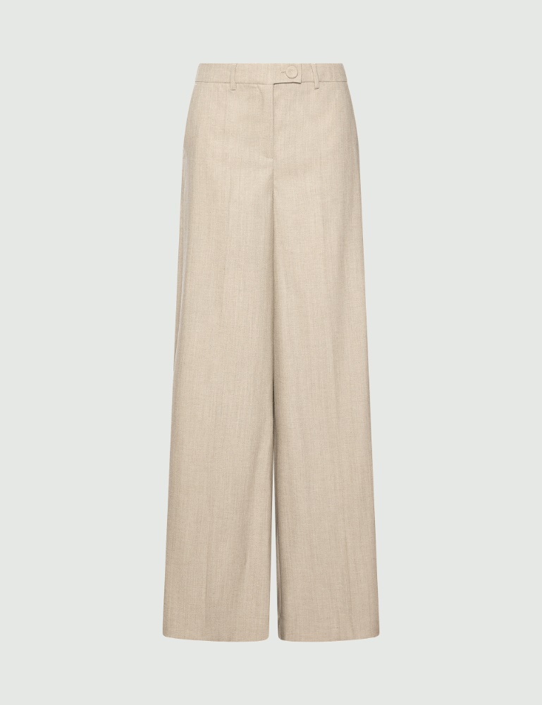 Comfortable wool trousers - Marella