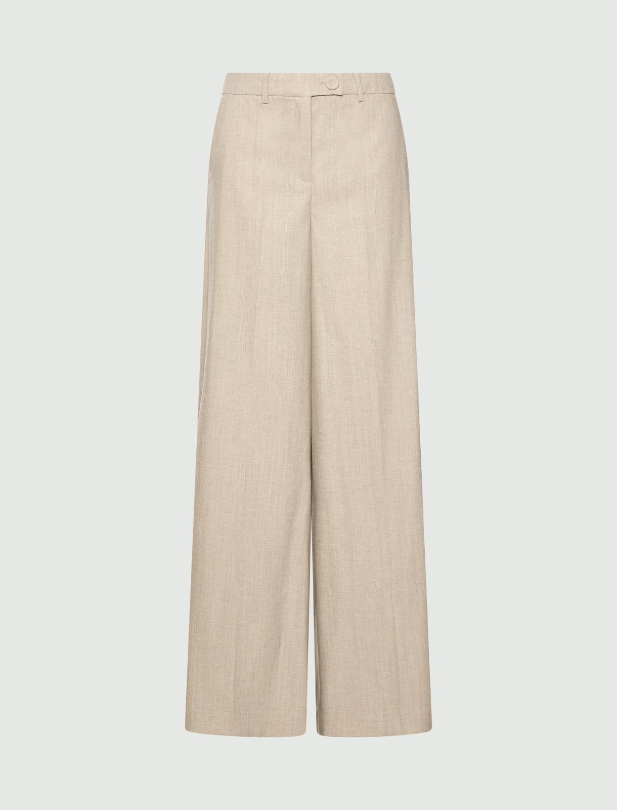 Comfortable wool trousers - OREGANO - Marella