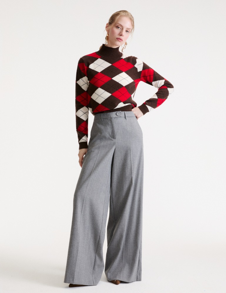 Hose aus Comfort-Wolle - Marella