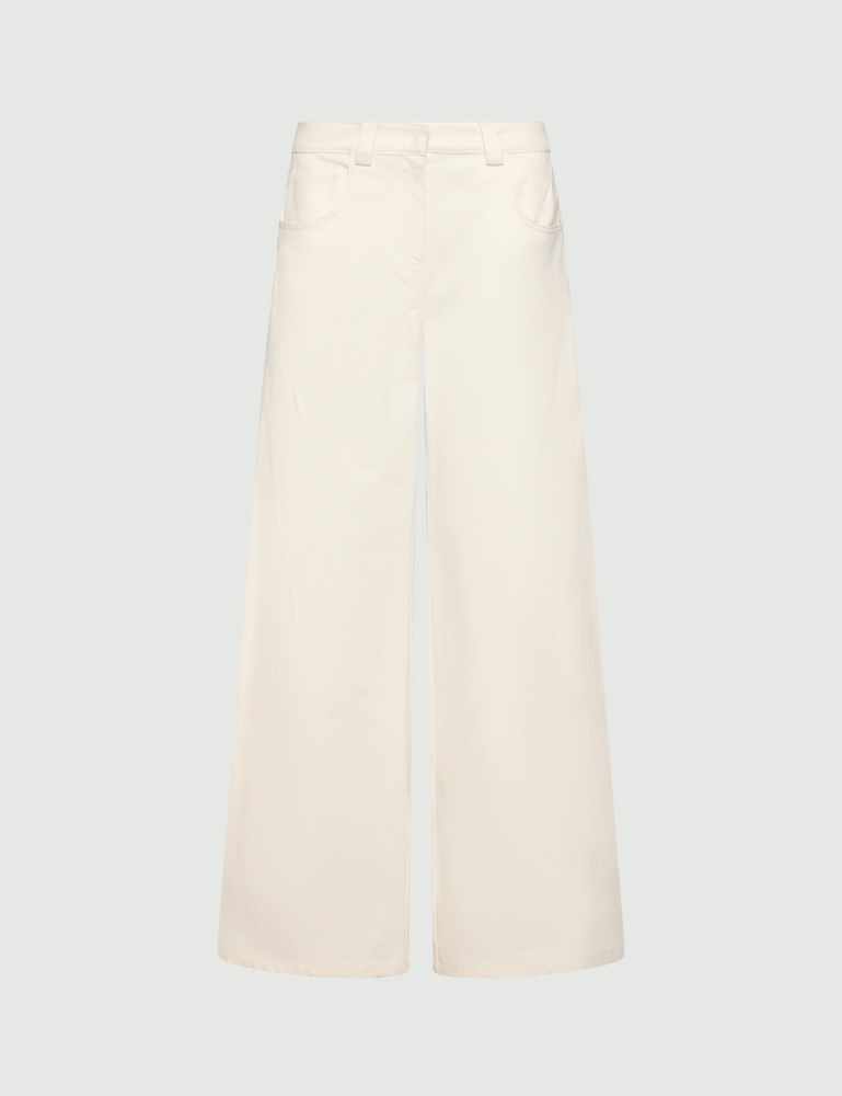 Five-pocket wide-leg trousers - Marella