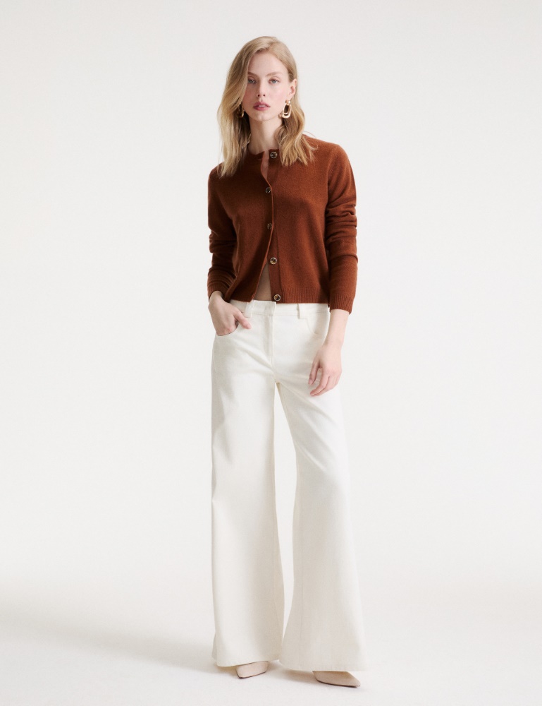 Five-pocket wide-leg trousers - Marella