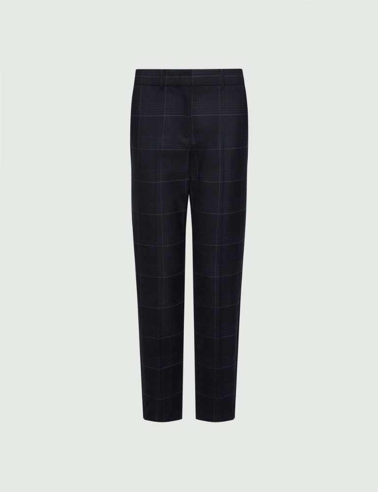 Stretch Trousers with Ankle Slits - Marella