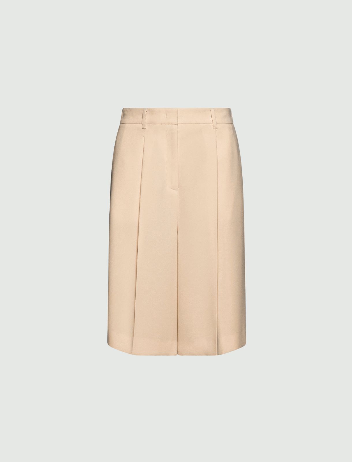 Bermuda en envers satin - CREME - Marella