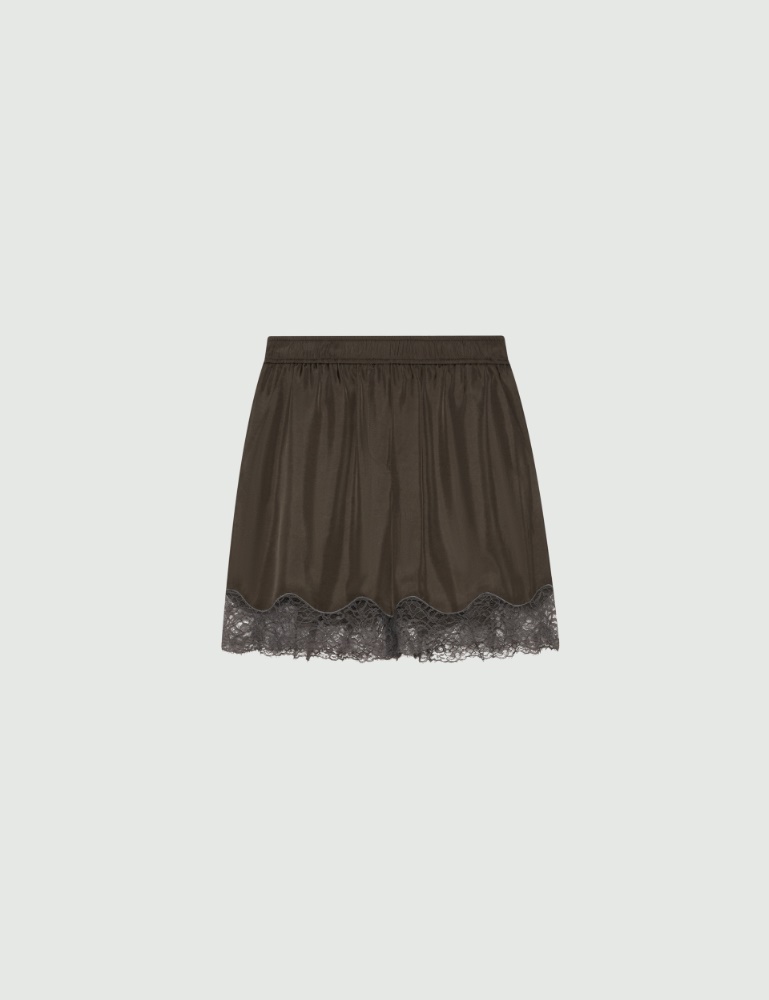 Bermudas con detalle de encaje - Marella