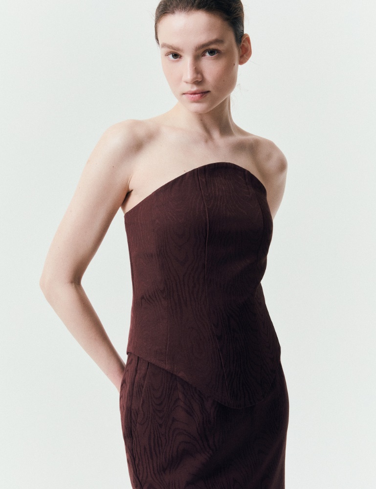 Bustier con lacci - Marella